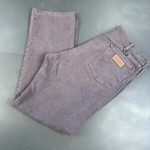 VTG Wrangler Jeans Mens 38x30 Lavender Straight Made in USA 13MWZ Cowboy Cut